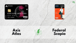 Axis Atlas vs Federal Bank Scapia: Rewards, Fees & Benefits Compared 2025