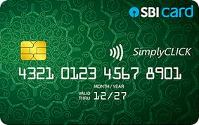 SBI SimplyCLICK Credit Card