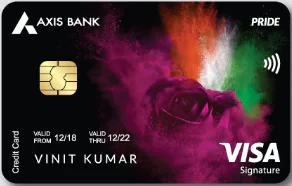 Axis Bank Pride Signature Credit Card