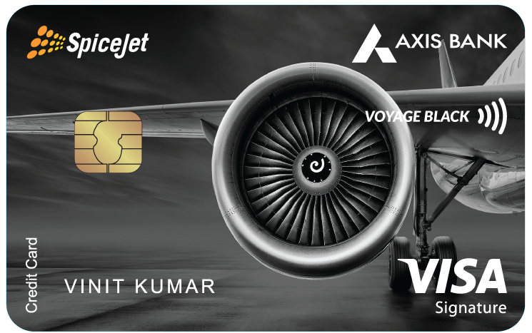 SpiceJet Axis Bank Voyage Credit Card